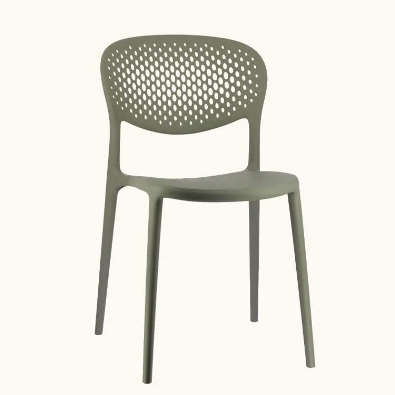 Abby Connubia® Chaise de jardin empilable en polypropylène recyclé avec dossier microperforé> Chaise De Jardin