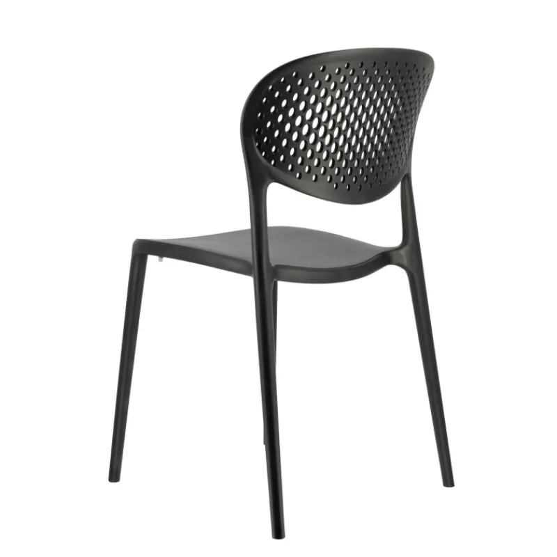 Abby Connubia® Chaise empilable en polypropylène recyclé avec dossier microperforé> Chaise De Cuisine|Chaise De Salle à Manger