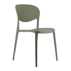 Abby Connubia® Chaise italienne empilable en polypropylène recyclé sans accoudoirs><noscript><img width=