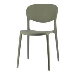 Abby Connubia® Chaise italienne empilable en polypropylène recyclé sans accoudoirs><noscript><img width=
