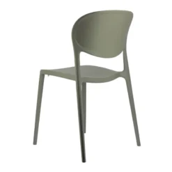 Abby Connubia® Chaise italienne empilable en polypropylène recyclé sans accoudoirs><noscript><img width=