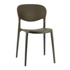 Abby Connubia® Chaise italienne empilable en polypropylène recyclé sans accoudoirs><noscript><img width=