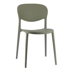 Abby Connubia® Chaise italienne empilable en polypropylène recyclé sans accoudoirs><noscript><img width=