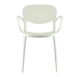 Abby Connubia® Fauteuil de jardin empilable en polypropylène recyclé><noscript><img width=