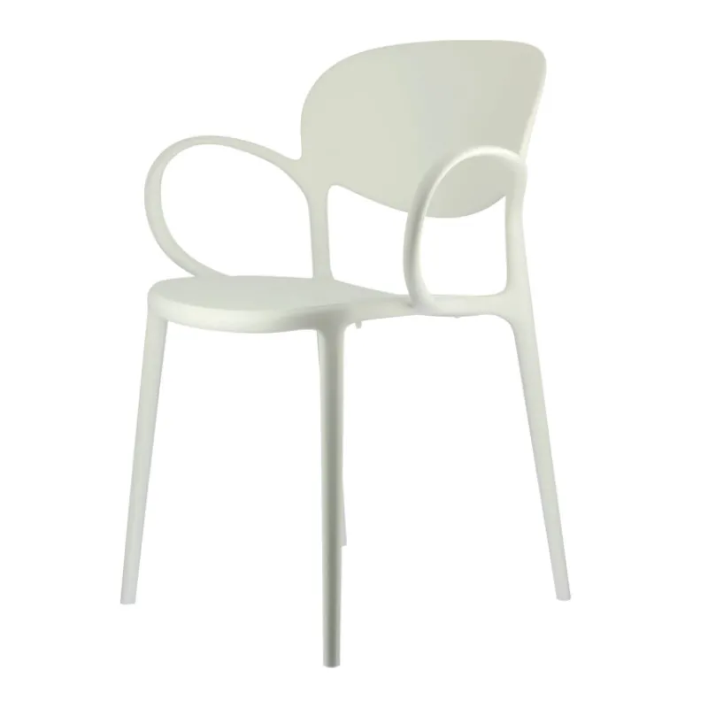 Abby Connubia® Fauteuil de jardin empilable en polypropylène recyclé> Fauteuil De Jardin