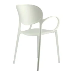 Abby Connubia® Fauteuil de jardin empilable en polypropylène recyclé><noscript><img width=