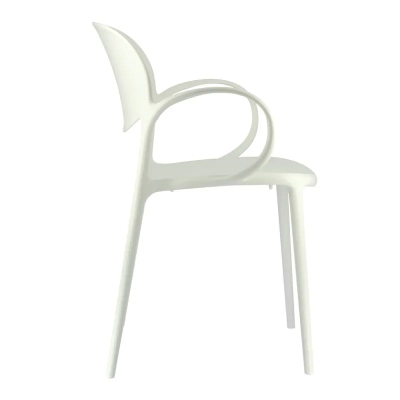 Abby Connubia® Fauteuil de jardin empilable en polypropylène recyclé> Fauteuil De Jardin