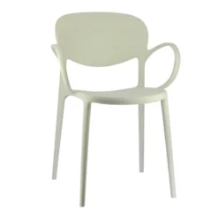 Abby Connubia® Fauteuil de jardin empilable en polypropylène recyclé><noscript><img width=