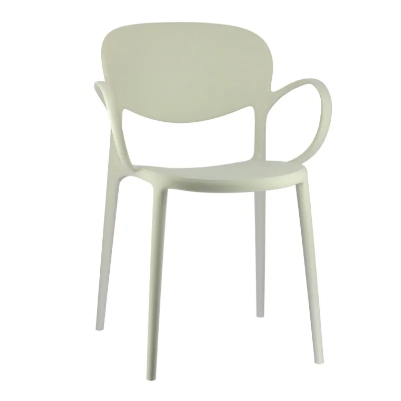Abby Connubia® Fauteuil de jardin empilable en polypropylène recyclé> Fauteuil De Jardin
