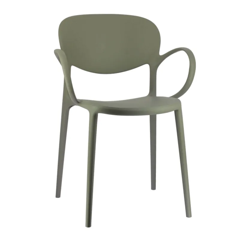 Abby Connubia® Fauteuil de jardin empilable en polypropylène recyclé> Fauteuil De Jardin