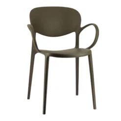 Abby Connubia® Fauteuil de jardin empilable en polypropylène recyclé><noscript><img width=