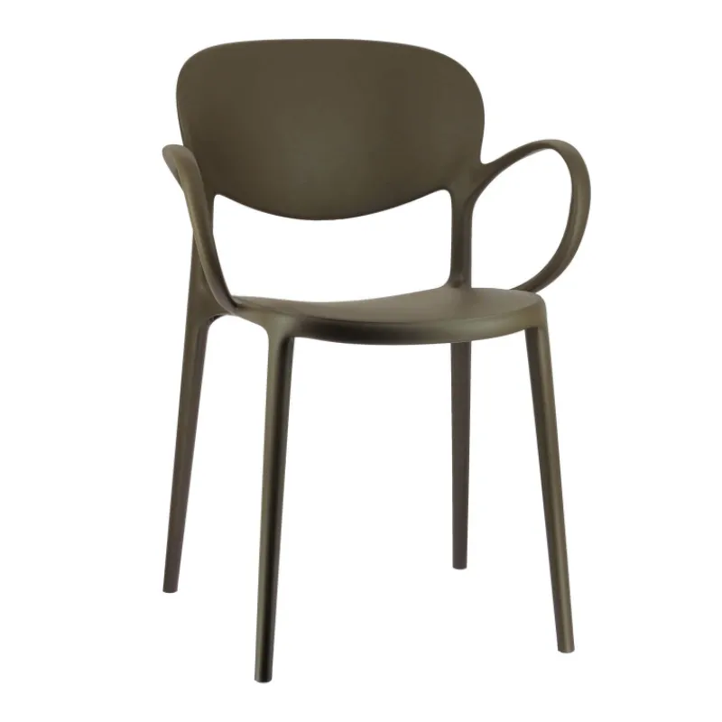 Abby Connubia® Fauteuil de jardin empilable en polypropylène recyclé> Fauteuil De Jardin