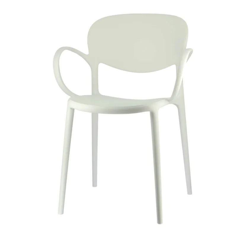 Abby Connubia® Fauteuil de jardin empilable en polypropylène recyclé> Fauteuil De Jardin