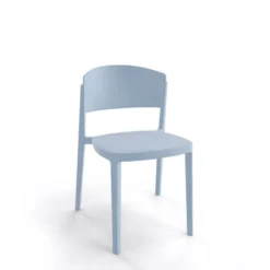 Abuela Chaise de terrasse moderne empilable en technopolymère><noscript><img width=