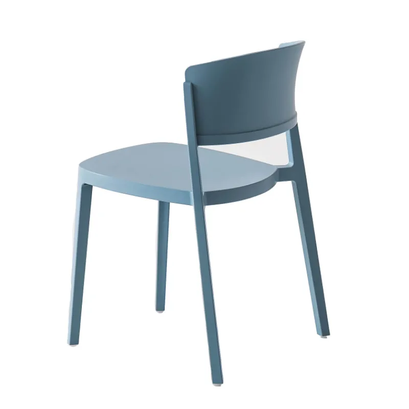 Abuela Chaise de terrasse moderne empilable en technopolymère> Chaise De Jardin
