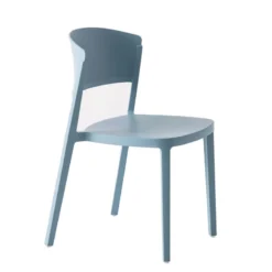Abuela Chaise de terrasse moderne empilable en technopolymère><noscript><img width=