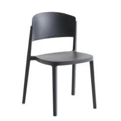 Abuela Chaise de terrasse moderne empilable en technopolymère><noscript><img width=