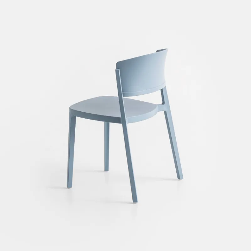 Abuela Chaise de terrasse moderne empilable en technopolymère> Chaise De Jardin