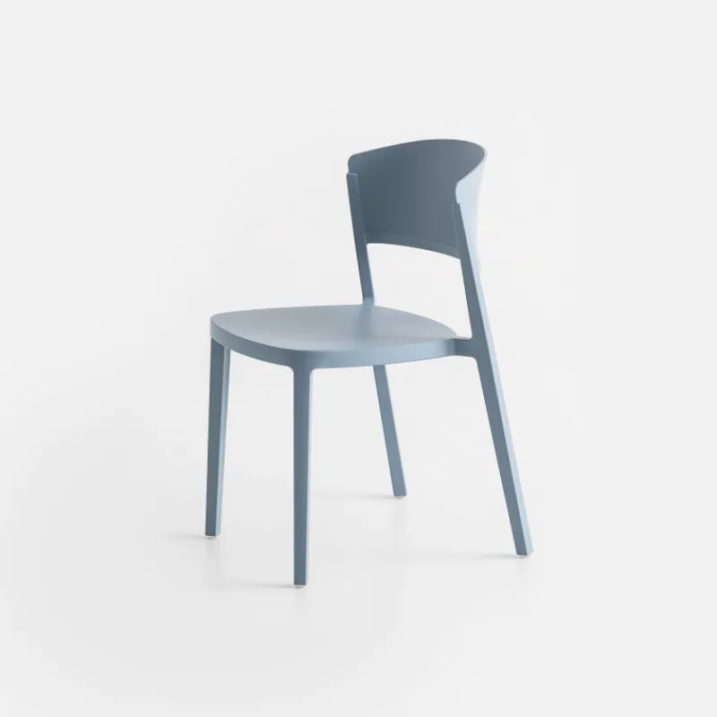 Abuela Chaise de terrasse moderne empilable en technopolymère> Chaise De Jardin