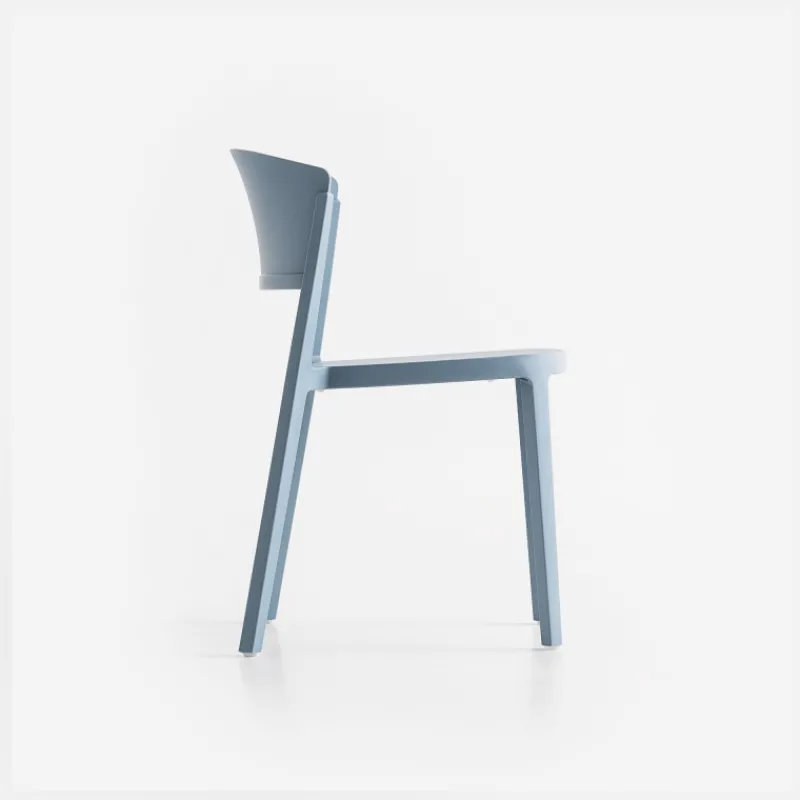 Abuela Chaise de terrasse moderne empilable en technopolymère> Chaise De Jardin