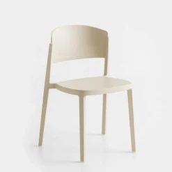Abuela Chaise moderne empilable en technopolymère> Chaise De Cuisine