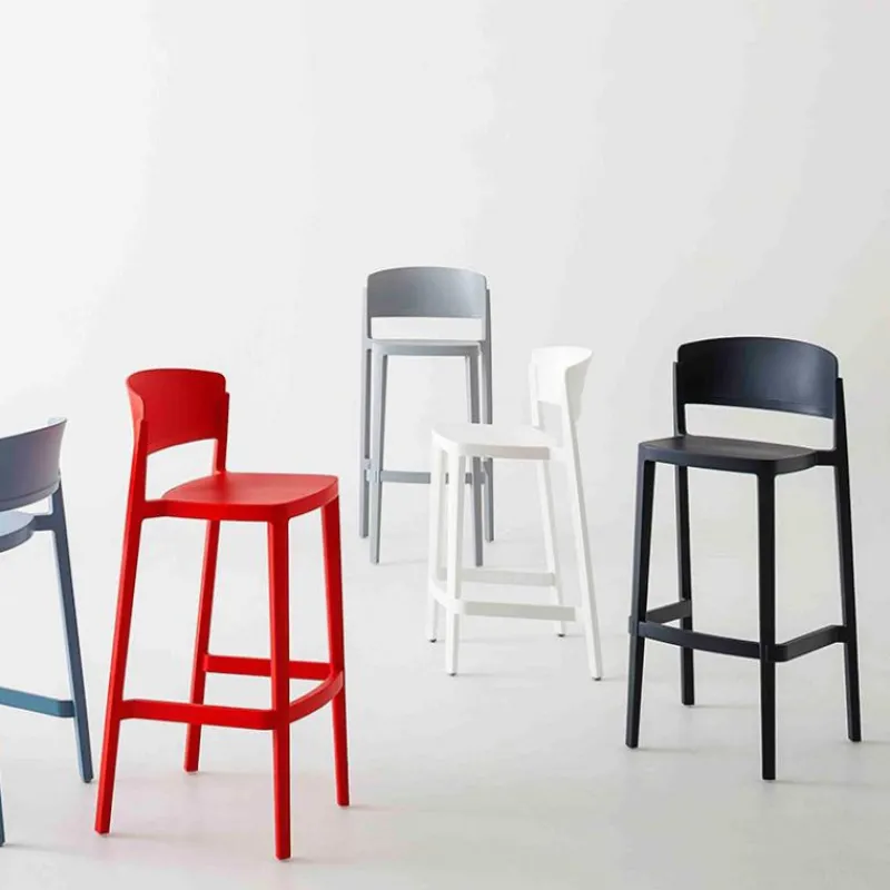Abuela Tabouret snack empilable> Tabouret Snack (assise +/- 65 Cm)|Tabouret De Bar (assise +/- 80 Cm)