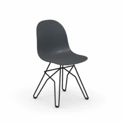 1664 Academy Connubia© Chaise design en polypropylène et métal><noscript><img width=