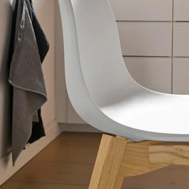 1665 Academy Connubia© Chaise scandinave en polypropylène et bois> Chaise Salon|Chaise De Cuisine
