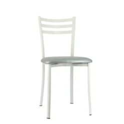 Ace 1320 Chaise de cuisine en métal avec assise en simili rembourrée><noscript><img width=