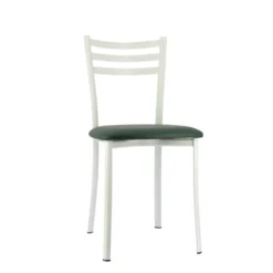 Ace 1320 Chaise de cuisine en métal avec assise en simili rembourrée><noscript><img width=