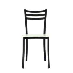 Ace 1320 Chaise de cuisine en métal et assise bois> Chaise De Cuisine