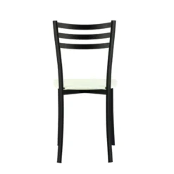 Ace 1320 Chaise de cuisine en métal et assise bois><noscript><img width=