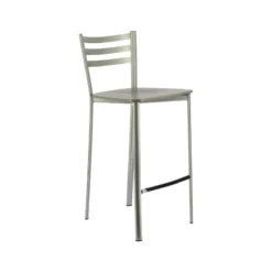 Ace 1329 Tabouret de cuisine en métal et assise bois hauteur snack><noscript><img width=