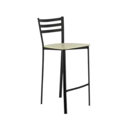 Ace 1329 Tabouret de cuisine en métal et assise bois hauteur snack><noscript><img width=