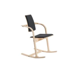 Varier Actulum ® Fauteuil de bureau ergonomique à bascule en tissu et bois><noscript><img width=