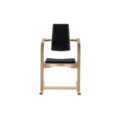 Varier Actulum ® Fauteuil de bureau ergonomique à bascule en tissu et bois><noscript><img width=