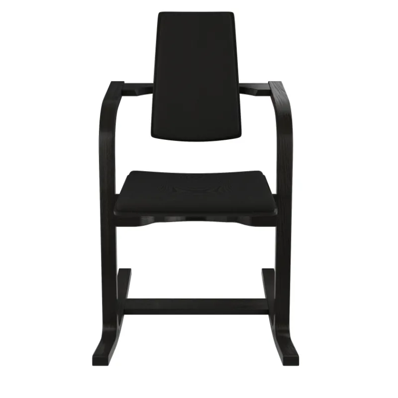 Varier Actulum ® Fauteuil de bureau ergonomique à bascule en tissu et bois> Chaise De Bureau|Chaise Salon