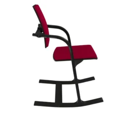 Varier Actulum ® Fauteuil de bureau ergonomique à bascule en tissu et bois><noscript><img width=
