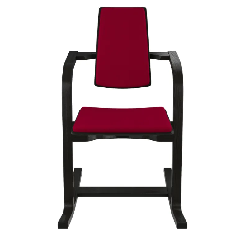Varier Actulum ® Fauteuil de bureau ergonomique à bascule en tissu et bois> Chaise De Bureau|Chaise Salon
