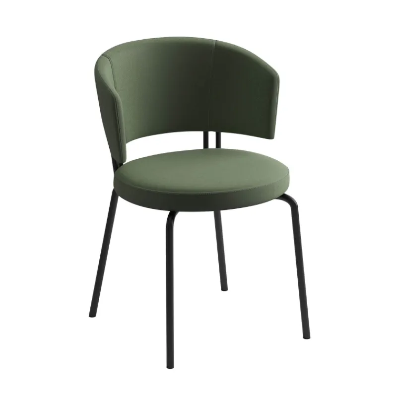 Perfecta Aero Chaise tendance belge en tissu pieds métal> Chaise Salon|Chaise De Salle à Manger