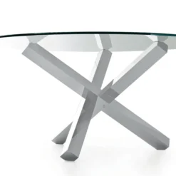 Sovet Italia Aikido Sovet® Table en verre design ronde><noscript><img width=