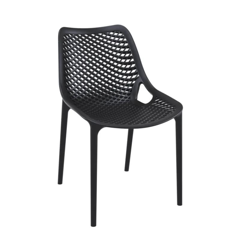 Air Chaise moderne ajourée en polypropylène> Chaise De Cuisine