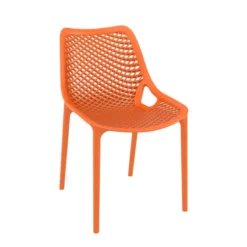 Air Chaise moderne ajourée en polypropylène><noscript><img width=
