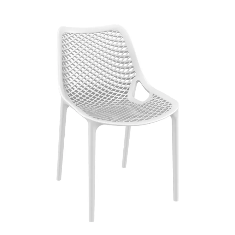 Air Chaise moderne ajourée en polypropylène> Chaise De Cuisine