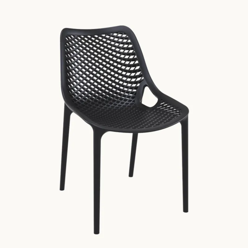 Air Chaise moderne ajourée en polypropylène> Chaise De Cuisine