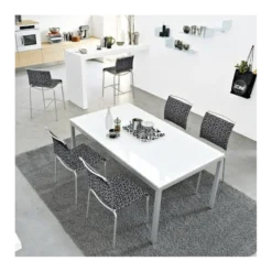 Connubia A Air Connubia® Tabouret snack moderne en batyline> Tabouret Snack (assise +/- 65 Cm)|Tabouret De Bar (assise +/- 80 Cm)