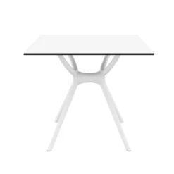 Air Table carrée petit espace en stratifié et polypropylène><noscript><img width=