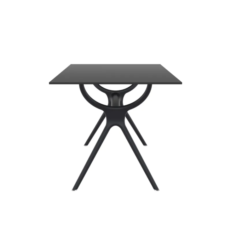 Air Table rectangulaire en stratifié et polypropylène> Table De Salle à Manger