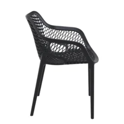 Air XL Fauteuil moderne empilable ajouré en polypropylène><noscript><img width=