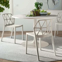 Alchemia Connubia® Chaise design empilable en polypropylène> Chaise De Cuisine|Chaise De Salle à Manger